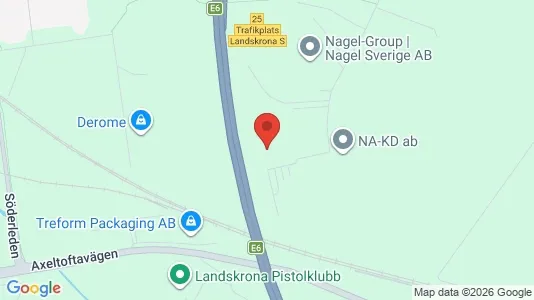 Kontorslokaler att hyra i Landskrona - Bild från Google Street View