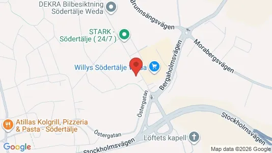 Kontorslokaler att hyra i Södertälje - Bild från Google Street View