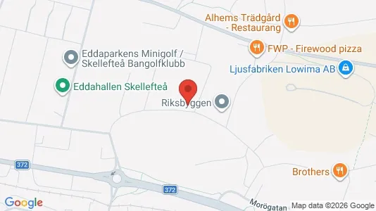 Kontorslokaler att hyra i Skellefteå - Bild från Google Street View