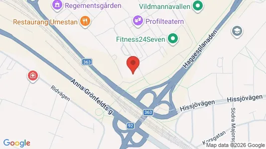Kontorslokaler att hyra i Umeå - Bild från Google Street View