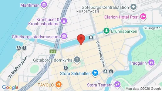Kontorslokaler att hyra i Göteborg Centrum - Bild från Google Street View
