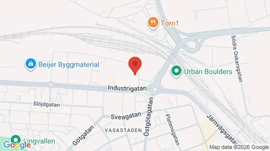 Kontorslokaler att hyra i Linköping - Bild från Google Street View