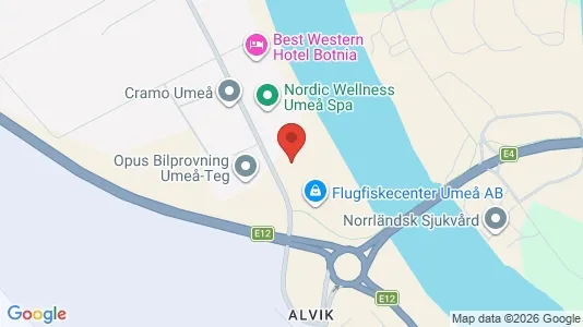 Kontorslokaler att hyra i Umeå - Bild från Google Street View