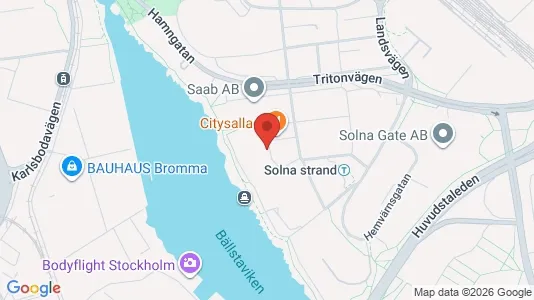 Kontorslokaler att hyra i Solna - Bild från Google Street View