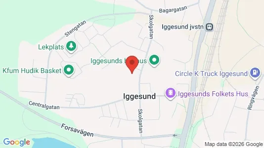 Kontorslokaler att hyra i Hudiksvall - Bild från Google Street View