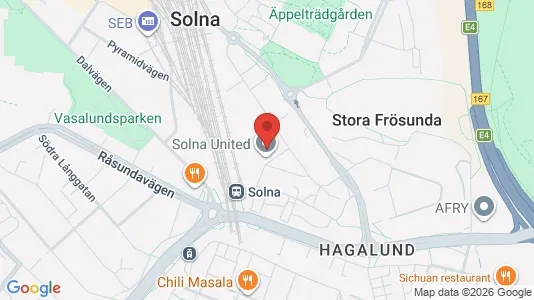Kontorslokaler att hyra i Solna - Bild från Google Street View