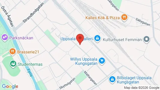 Kontorslokaler att hyra i Uppsala - Bild från Google Street View