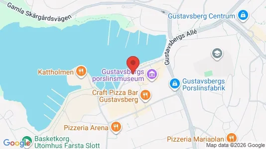 Kontorslokaler att hyra i Värmdö - Bild från Google Street View