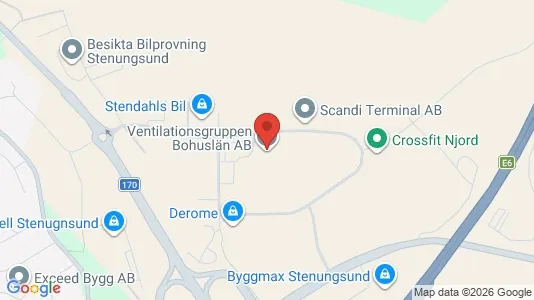 Kontorslokaler att hyra i Stenungsund - Bild från Google Street View