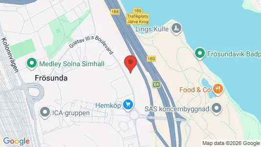 Kontorslokaler att hyra i Solna - Bild från Google Street View