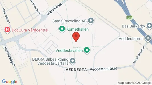 Kontorslokaler att hyra i Järfälla - Bild från Google Street View