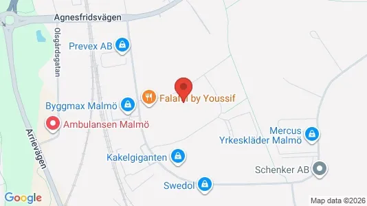 Kontorslokaler att hyra i Fosie - Bild från Google Street View