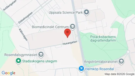 Kontorslokaler att hyra i Uppsala - Bild från Google Street View