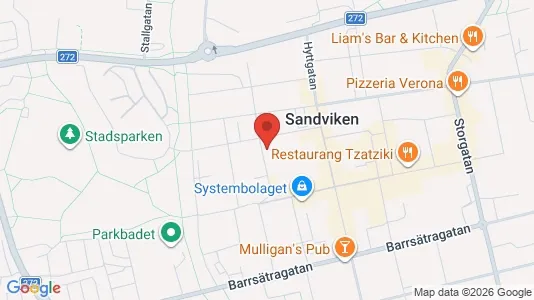 Kontorslokaler att hyra i Sandviken - Bild från Google Street View