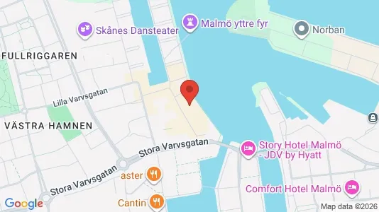Kontorslokaler att hyra i Malmö Centrum - Bild från Google Street View