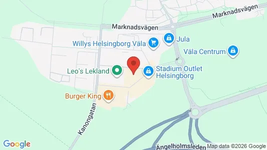 Kontorslokaler att hyra i Helsingborg - Bild från Google Street View