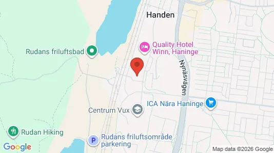 Kontorslokaler att hyra i Haninge - Bild från Google Street View