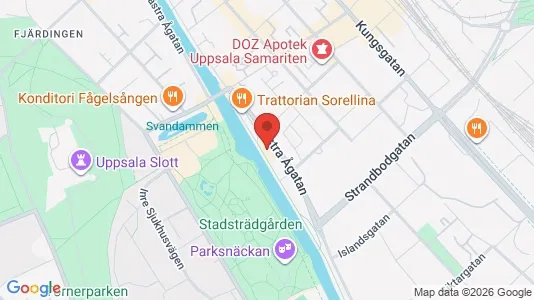 Kontorslokaler att hyra i Uppsala - Bild från Google Street View