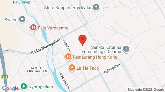 Kontorslokaler att hyra i Falun - Bild från Google Street View