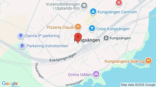 Kontorslokaler att hyra i Upplands-Bro - kort over placeringen