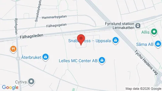 Kontorslokaler att hyra i Uppsala - Bild från Google Street View