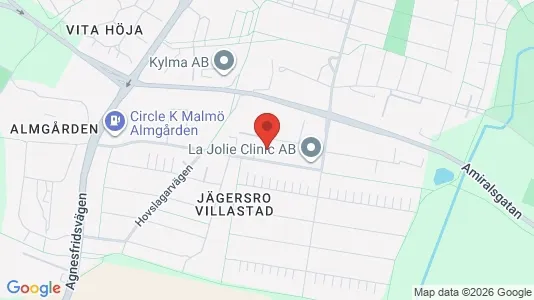 Kontorslokaler att hyra i Husie - Bild från Google Street View