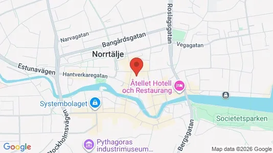 Kontorslokaler att hyra i Norrtälje - Bild från Google Street View