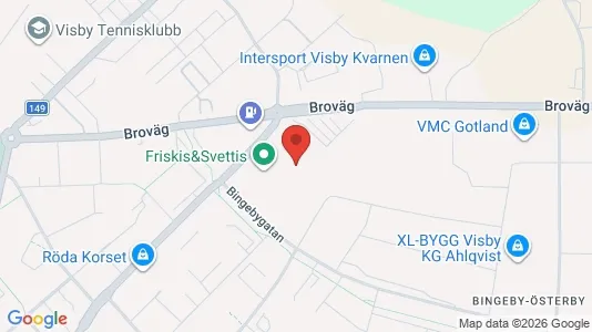 Kontorslokaler att hyra i Gotland - Bild från Google Street View