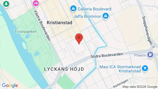 Kontorslokaler att hyra i Kristianstad - Bild från Google Street View