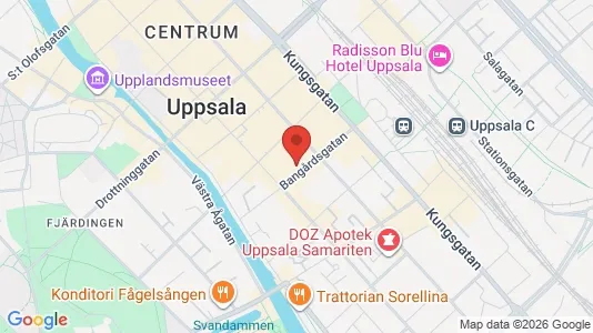 Kontorslokaler att hyra i Uppsala - Bild från Google Street View