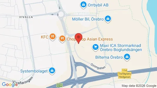 Kontorslokaler att hyra i Örebro - Bild från Google Street View