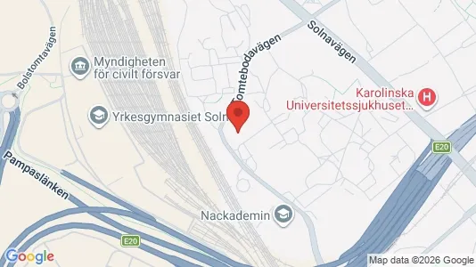 Kontorslokaler att hyra i Solna - Bild från Google Street View