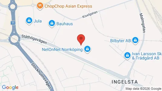 Kontorslokaler att hyra i Norrköping - Bild från Google Street View