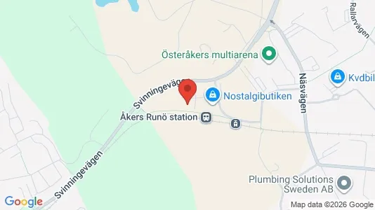Kontorslokaler att hyra i Österåker - Bild från Google Street View