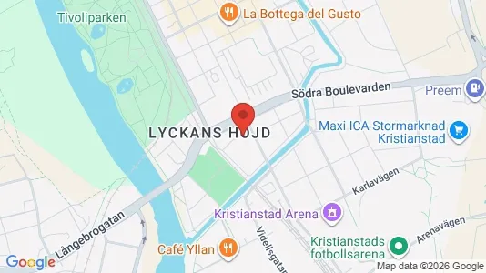 Kontorslokaler att hyra i Kristianstad - Bild från Google Street View