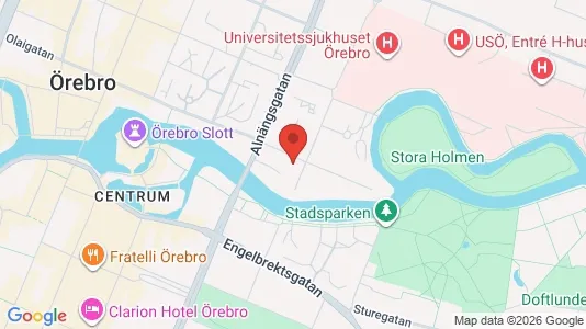 Kontorslokaler att hyra i Örebro - Bild från Google Street View