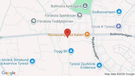 Kontorslokaler att hyra i Tyresö - Bild från Google Street View