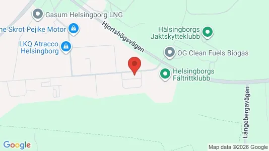 Kontorslokaler att hyra i Helsingborg - Bild från Google Street View