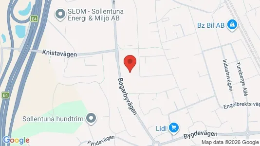 Kontorslokaler att hyra i Sollentuna - Bild från Google Street View