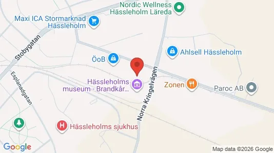 Kontorslokaler att hyra i Hässleholm - Bild från Google Street View