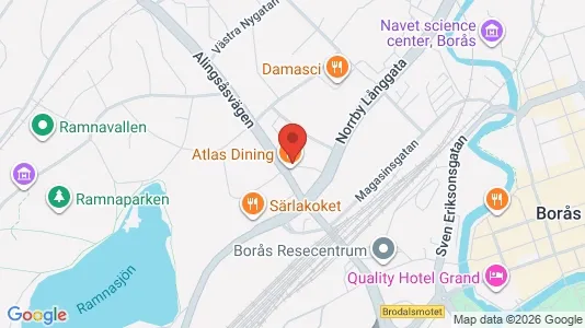 Kontorslokaler att hyra i Borås - Bild från Google Street View