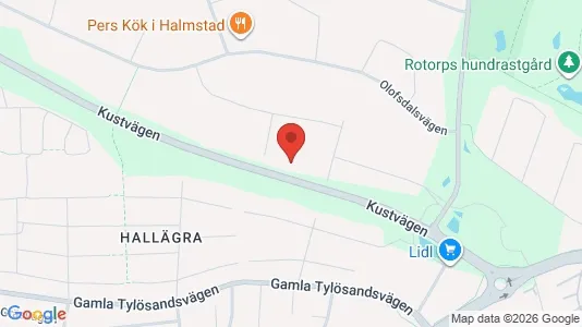 Kontorslokaler att hyra i Halmstad - Bild från Google Street View