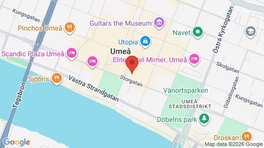 Kontorslokaler att hyra i Umeå - Bild från Google Street View