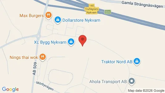 Kontorslokaler att hyra i Nykvarn - Bild från Google Street View