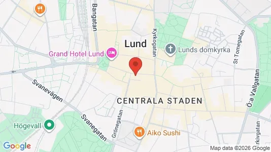 Kontorslokaler att hyra i Lund - Bild från Google Street View
