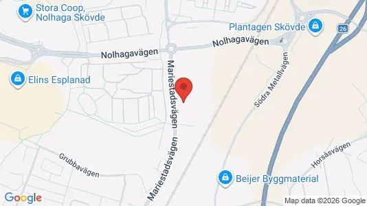 Kontorslokaler att hyra i Skövde - Bild från Google Street View