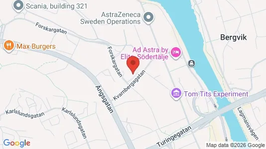 Kontorslokaler att hyra i Södertälje - Bild från Google Street View