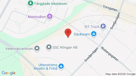 Kontorslokaler att hyra i Skellefteå - Bild från Google Street View