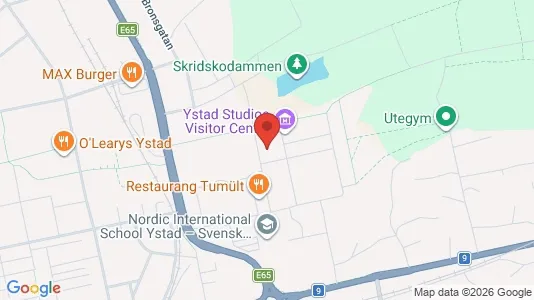 Kontorslokaler att hyra i Ystad - Bild från Google Street View