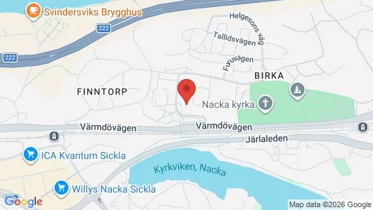 Kontorslokaler att hyra i Nacka - Bild från Google Street View